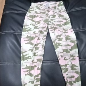 Girls camo leggings 10/12